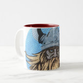 マグの貫入が出られたバイキング ツートーンマグカップ (正面左)