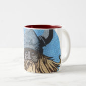 マグの貫入が出られたバイキング ツートーンマグカップ (正面右)