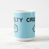 マグの鳥は残酷だ コーヒーマグカップ (中央)