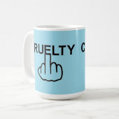 マグの鳥は残酷だ コーヒーマグカップ (正面左)