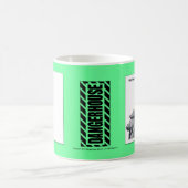 マグの黒いランディのアーケードDangerhouse コーヒーマグカップ (中央)