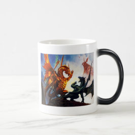 マグの2つのドラゴン モーフィングマグカップ