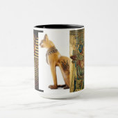 マグの      黒15のozの信号器のマグ マグカップ (中央)