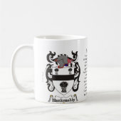マグのBlankenship、起源および意味 コーヒーマグカップ (左)