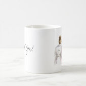 マグのBrのパンの花嫁BlのパンMOHありがとう コーヒーマグカップ (中央)