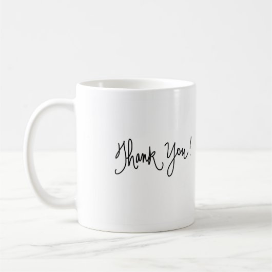 マグのBrのパンの花嫁BlのパンMOHありがとう コーヒーマグカップ (左)