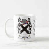 マグのCalhoun、起源および意味 コーヒーマグカップ (左)