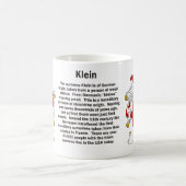 マグのKleinの家紋 コーヒーマグカップ (中央)