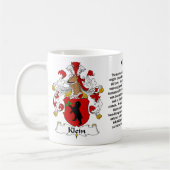 マグのKleinの家紋 コーヒーマグカップ (左)