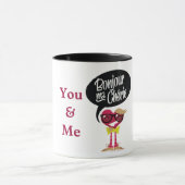 マグのNoir personnalisable マグカップ (中央)