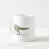 マグのParasaurolophusの恐竜 コーヒーマグカップ (正面左)