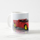 マグのSteratos車 コーヒーマグカップ (正面左)