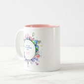 マグはさまよいます ツートーンマグカップ (正面左)