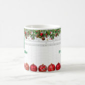 マグはシーツの中で自由に過ごす コーヒーマグカップ (中央)