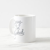 マグは予約ですみません コーヒーマグカップ (正面左)