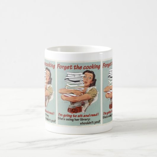 マグは料理を忘れます コーヒーマグカップ (中央)