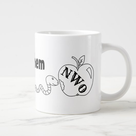 マグは知っているだろう ジャンボコーヒーマグカップ (右)