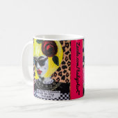 マグは私をなりますbの*** CHの非難作りません コーヒーマグカップ (正面左)