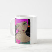 マグは陽性を考えます。… Laを…正しく食べて下さい コーヒーマグカップ (正面左)