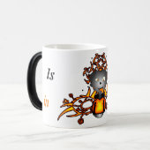 マグは驚く妊娠 モーフィングマグカップ (正面左)