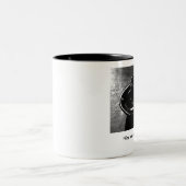 マグは、素晴らしい始め永遠です ツートーンマグカップ (中央)