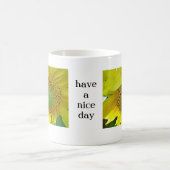 マグひまわり、「いい一日を* コーヒーマグカップ (中央)
