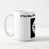 マグもし空の問題を抱えているマグ=) コーヒーマグカップ (左)