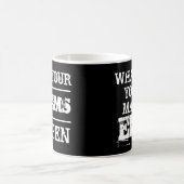 マグやる気を起こさせるエピックドリームズ2引用文 コーヒーマグカップ (中央)