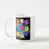 マグやる気を起こさせる コーヒーマグカップ (左)