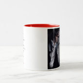 マグをこれらの黄色い砂に来られる ツートーンマグカップ (中央)