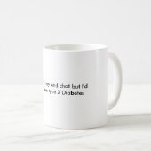 マグをとどまり、雑談する愛 コーヒーマグカップ (正面右)