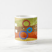 マグをコードするモデル コーヒーマグカップ (中央)