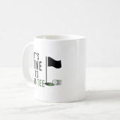 マグをパーにする時間だ コーヒーマグカップ (正面左)