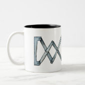 マグを剃ること ツートーンマグカップ (左)