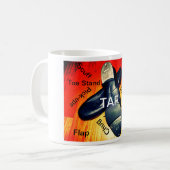 マグを叩いて下さい コーヒーマグカップ (正面左)