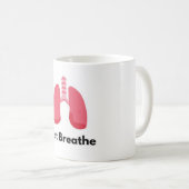 マグを吸う コーヒーマグカップ (正面右)