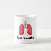 マグを吸う コーヒーマグカップ (中央)