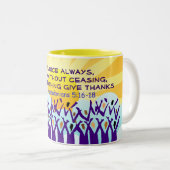 マグを喜ばせて下さい ツートーンマグカップ (正面右)