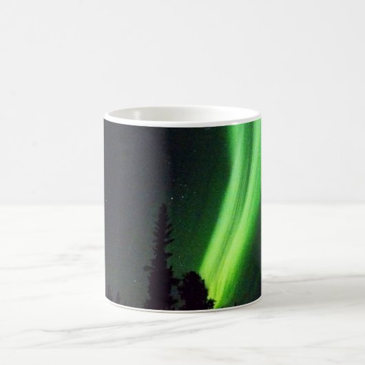 マグを変形させる美しいNorthern Lights モーフィングマグカップ (中央)