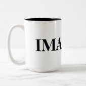 マグを想像して下さい ツートーンマグカップ (左)