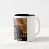 マグを意味している消防士 ツートーンマグカップ (正面右)