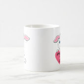 マグを愛してくれる人を見つける コーヒーマグカップ (中央)