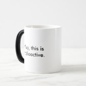 マグを感じる放射能 モーフィングマグカップ (正面左)