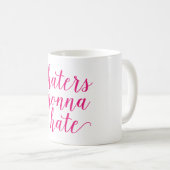 マグを憎むことを行っている嫌悪症 コーヒーマグカップ (正面右)