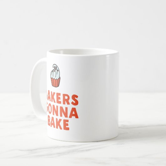 マグを焼くことを行っているパン屋 コーヒーマグカップ (正面左)