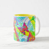 マグを目覚めて下さい ツートーンマグカップ (正面右)