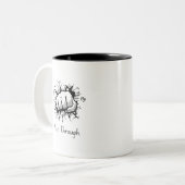 マグを突き抜感動的ける ツートーンマグカップ (正面左)