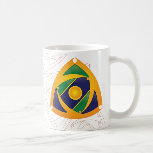 マグを競争させているPena コーヒーマグカップ (右)