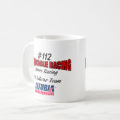 マグを競争させるジョンケーブル及びジェームス コーヒーマグカップ (正面左)