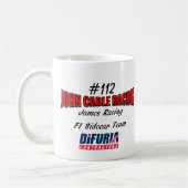 マグを競争させるジョンケーブル及びジェームス コーヒーマグカップ (左)